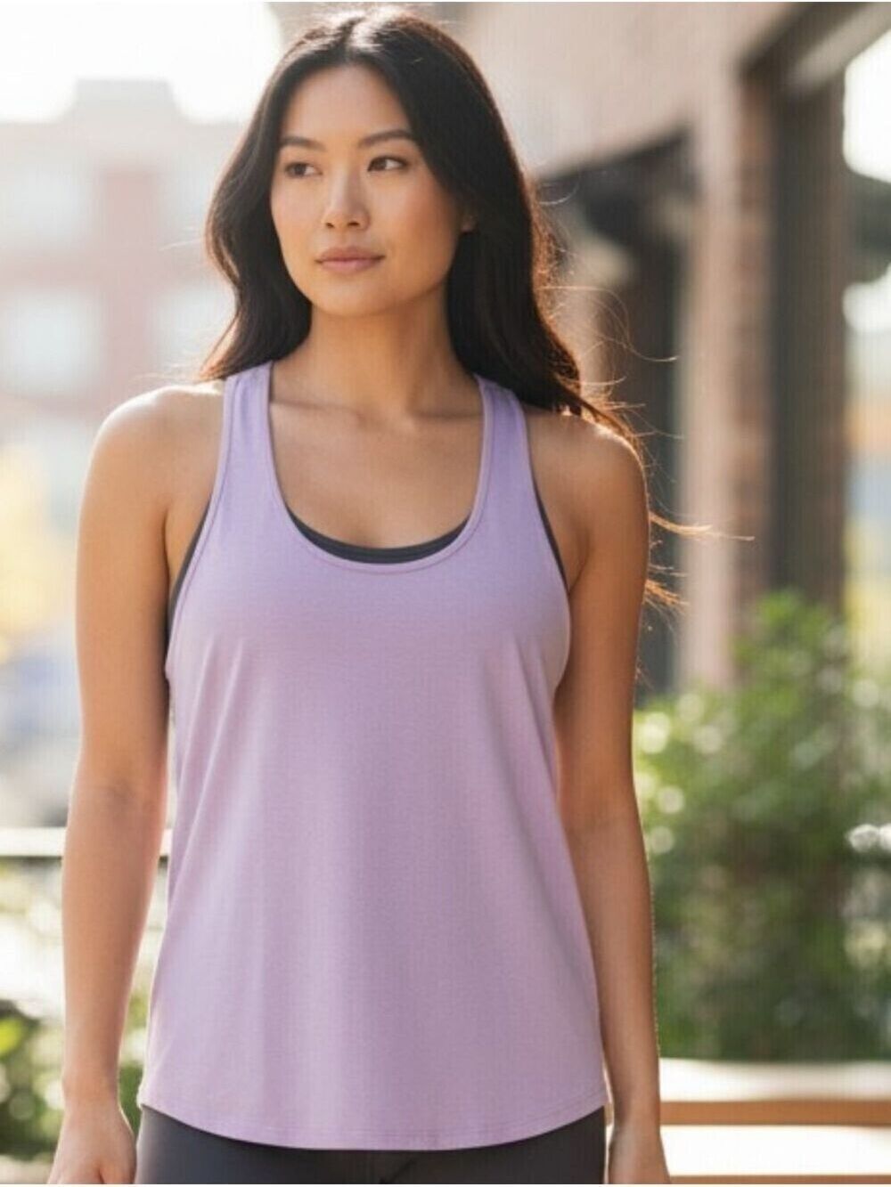 Victoria Sport Tank Top Lilac #TK30